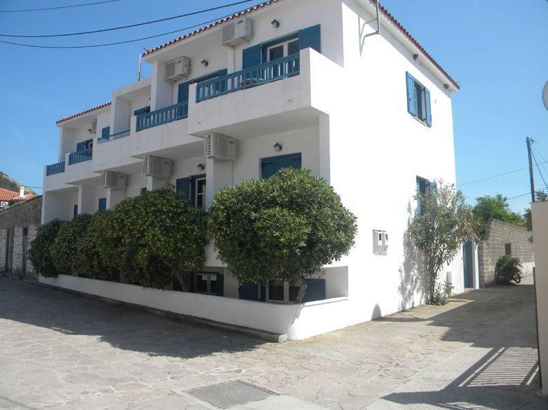 Ostria Eressos Rooms Skala Eresou Esterno foto