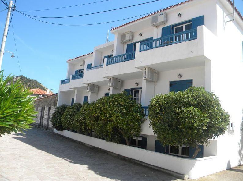 Ostria Eressos Rooms Skala Eresou Esterno foto