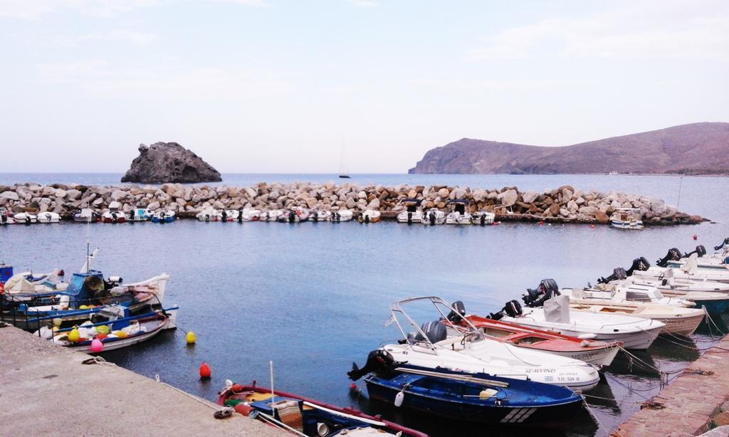 Ostria Eressos Rooms Skala Eresou Esterno foto