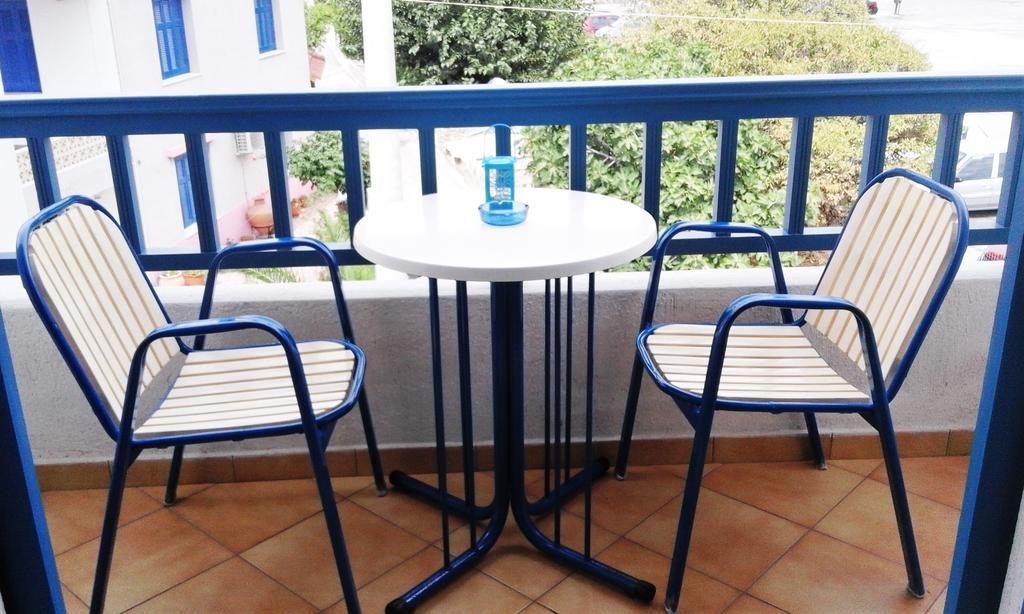 Ostria Eressos Rooms Skala Eresou Esterno foto