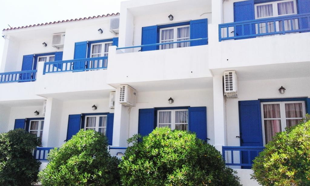 Ostria Eressos Rooms Skala Eresou Esterno foto