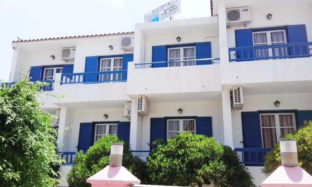 Ostria Eressos Rooms Skala Eresou Esterno foto